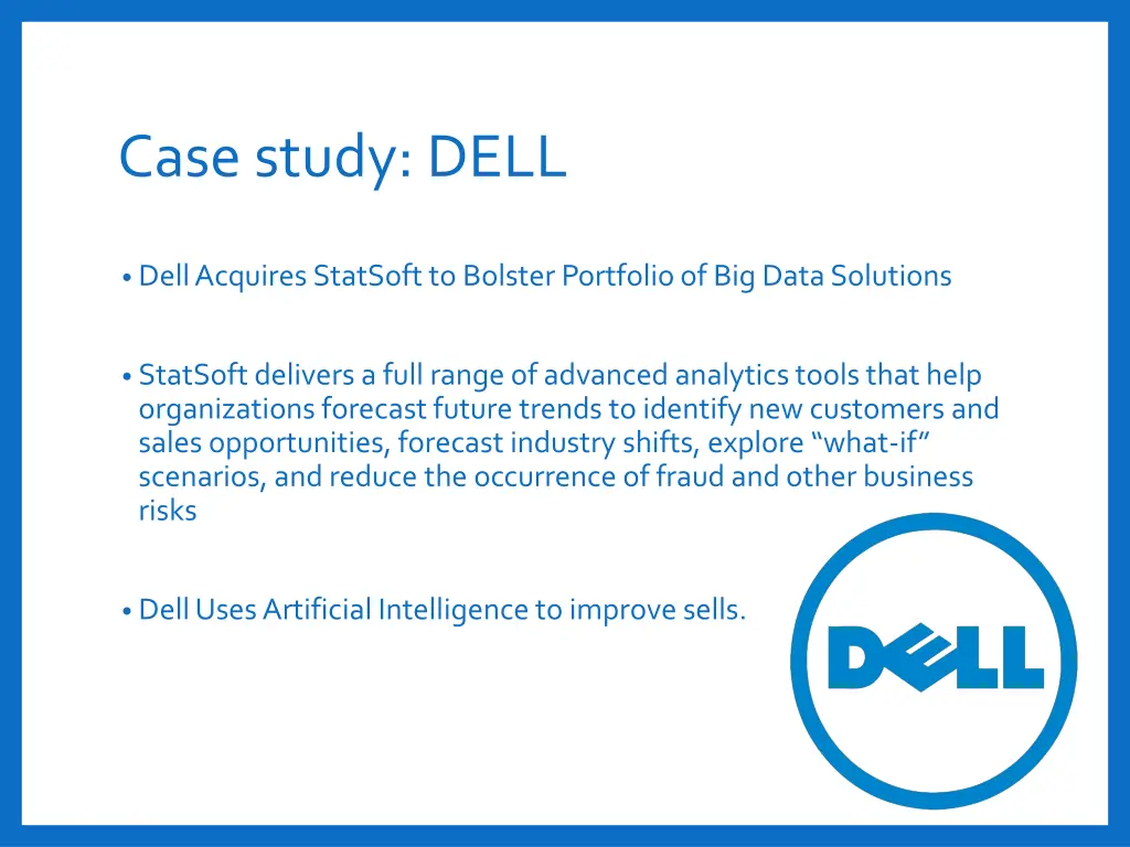 case study dell