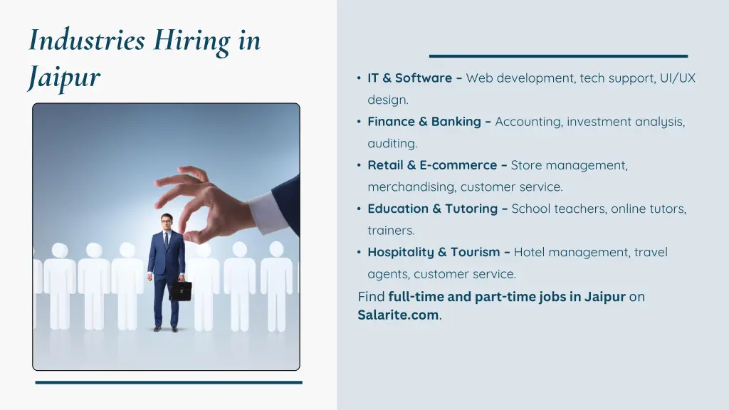 industries hiring in jaipur