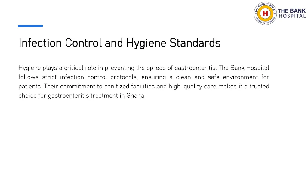 infection control and hygiene standards infection