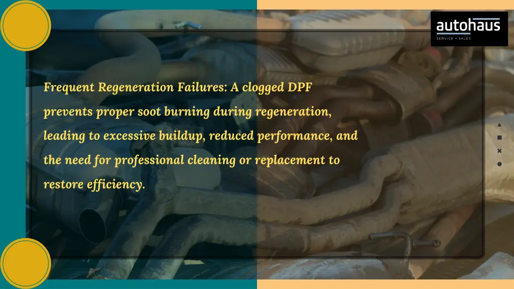 frequent regeneration failures a clogged dpf