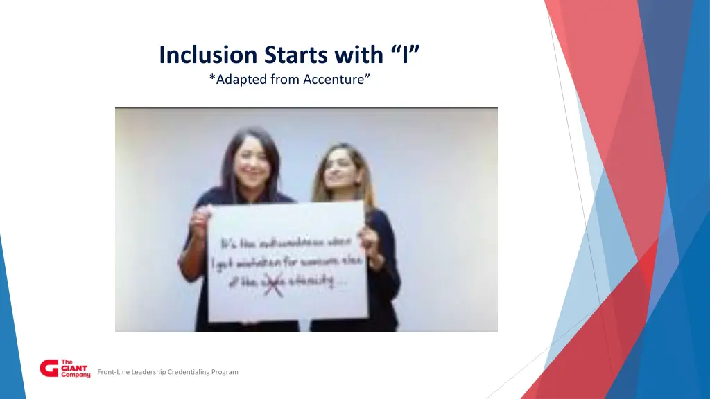 inclusion starts with i adapted from accenture