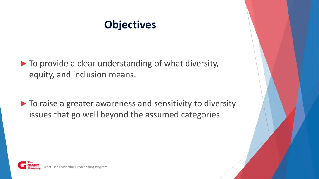 objectives