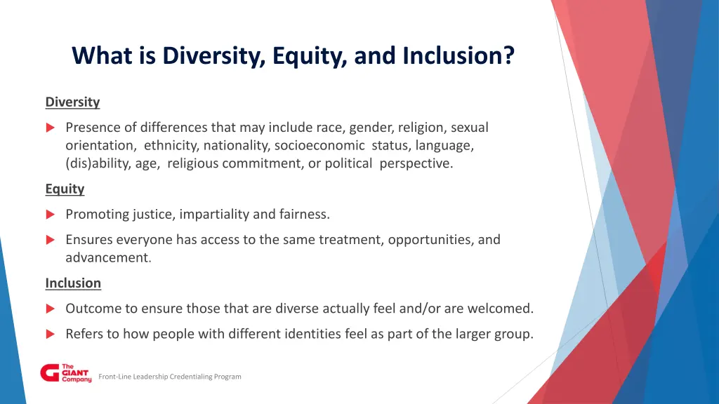 what is diversity equity and inclusion