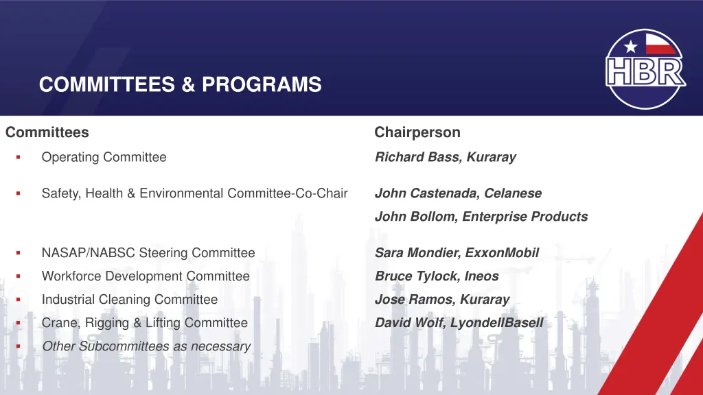 committees programs