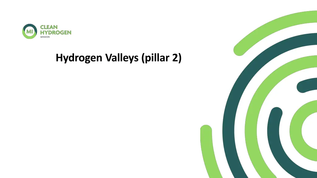 hydrogen valleys pillar 2