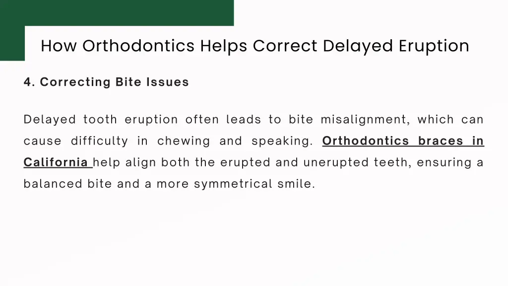 how orthodontics helps correct delayed eruption 3