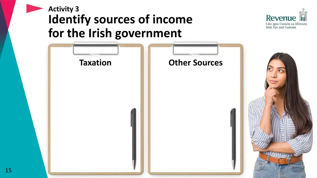activity 3 identify sources of income