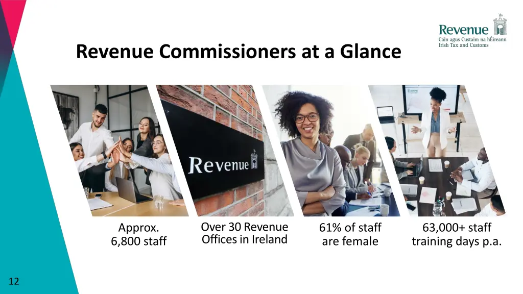 revenue commissioners at a glance