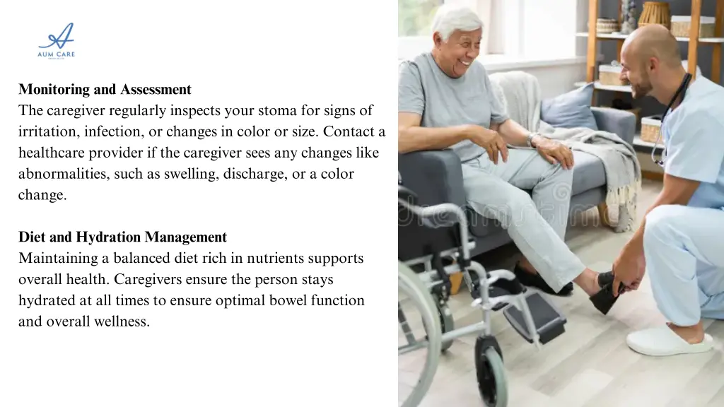 monitoring and assessment the caregiver regularly