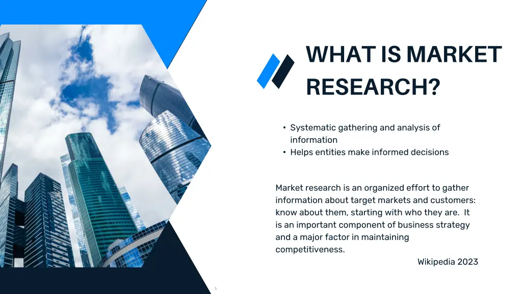 what is market research