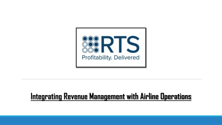 integrating revenue management with airline
