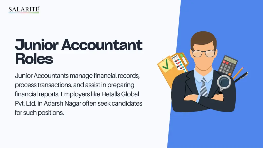 junior accountant roles
