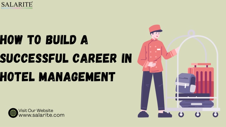 how to build a successful career in hotel