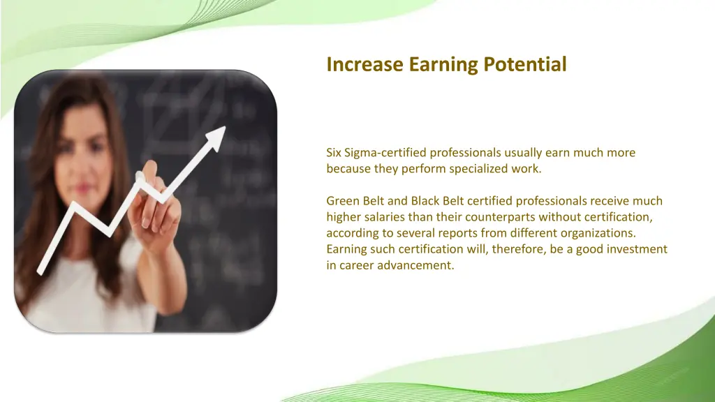 increase earning potential