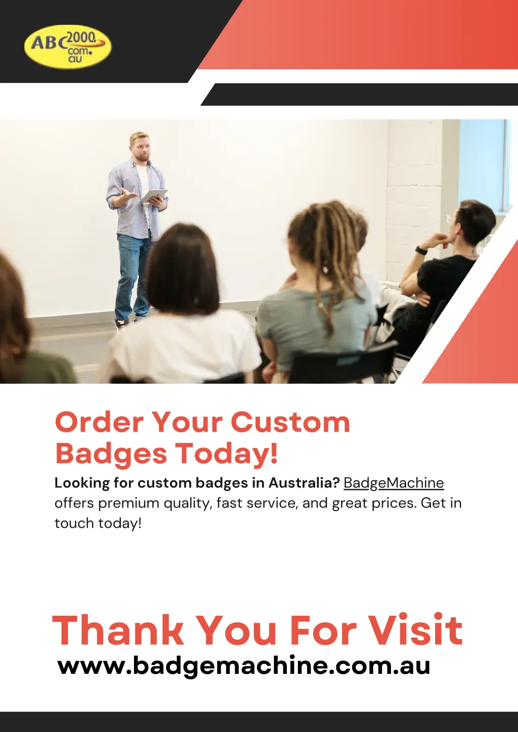 order your custom badges today looking for custom