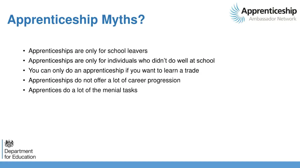 apprenticeship myths