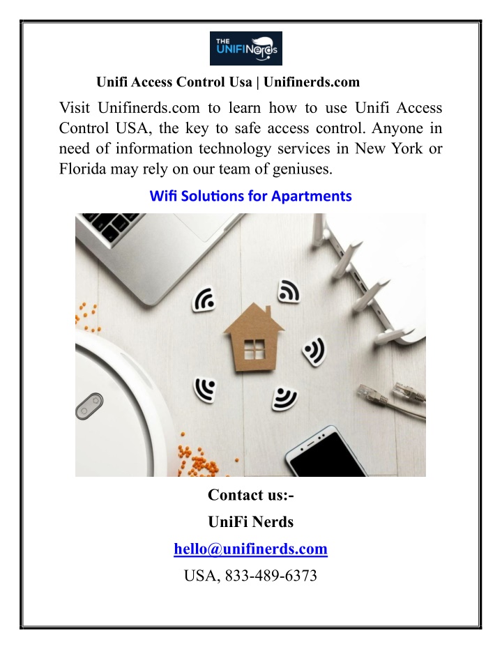 unifi access control usa unifinerds com