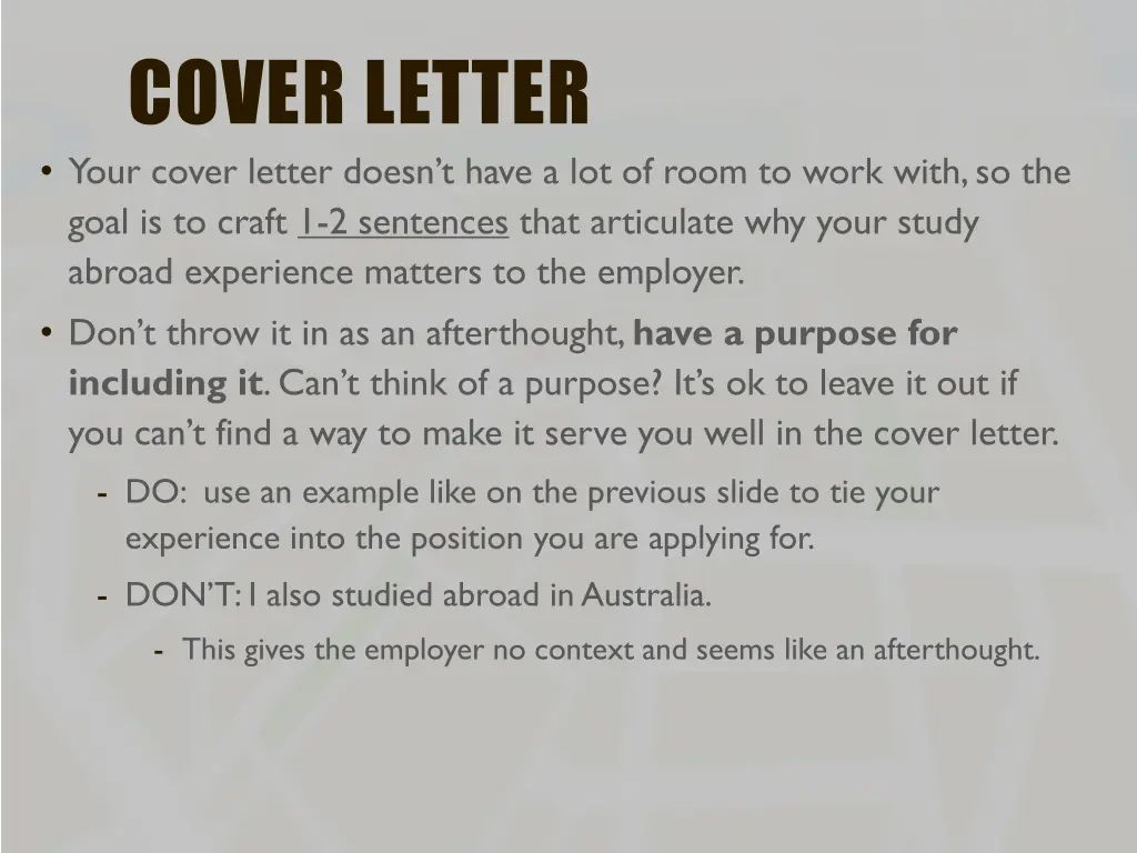 cover letter your cover letter doesn t have