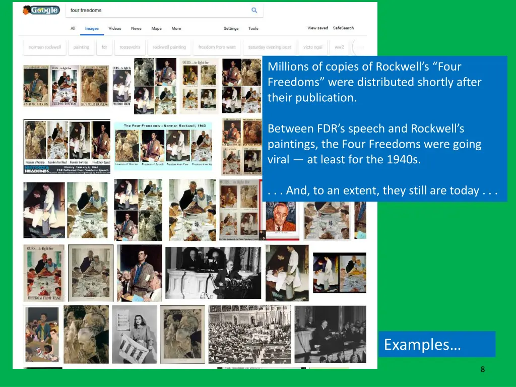 millions of copies of rockwell s four freedoms