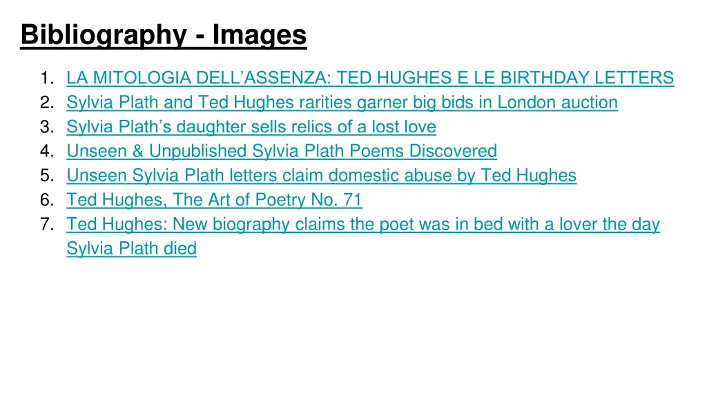 bibliography images