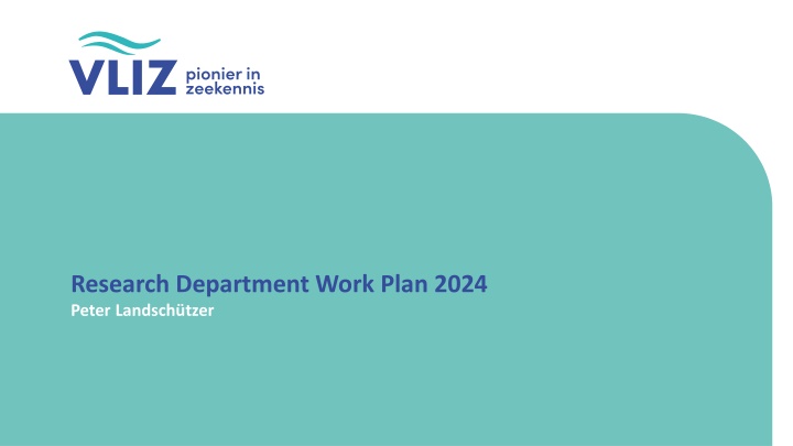 research department work plan 2024 peter landsch