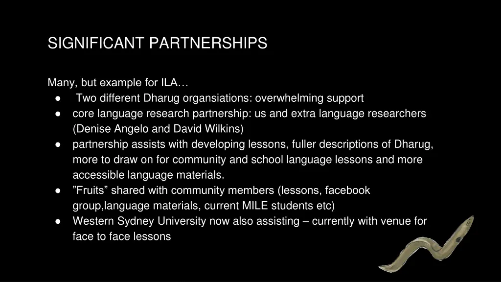 significant partnerships