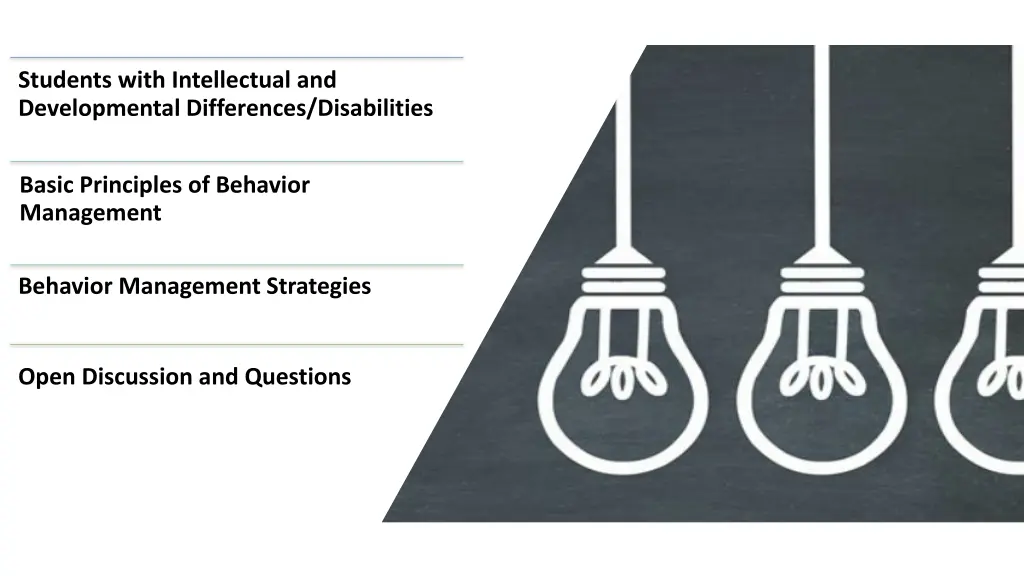 students with intellectual and developmental