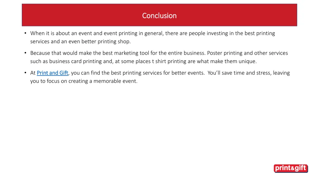 conclusion conclusion