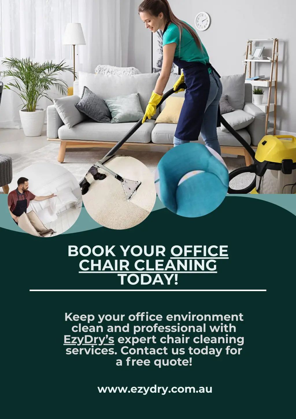 book your office chair cleaning today