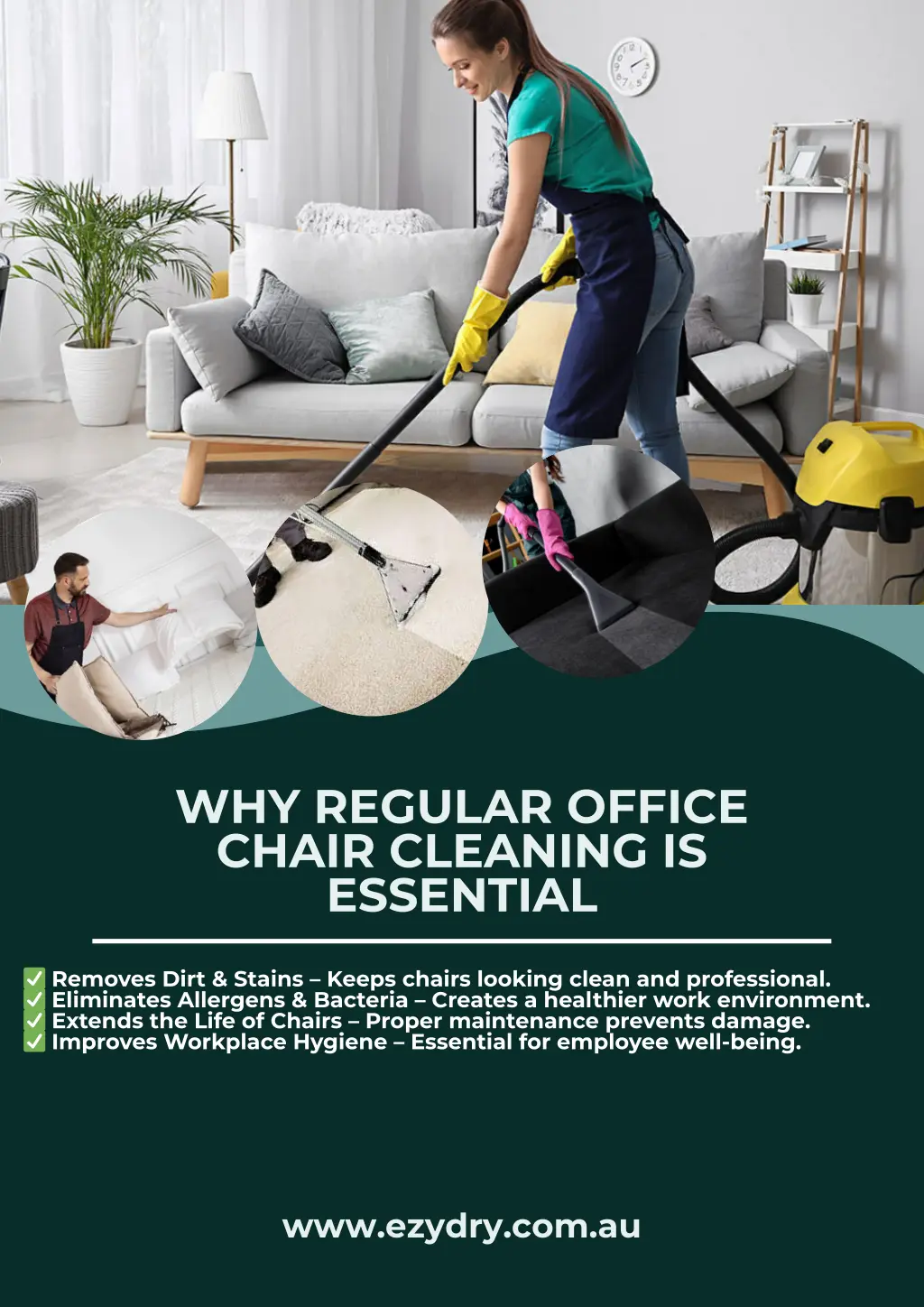 why regular office chair cleaning is essential