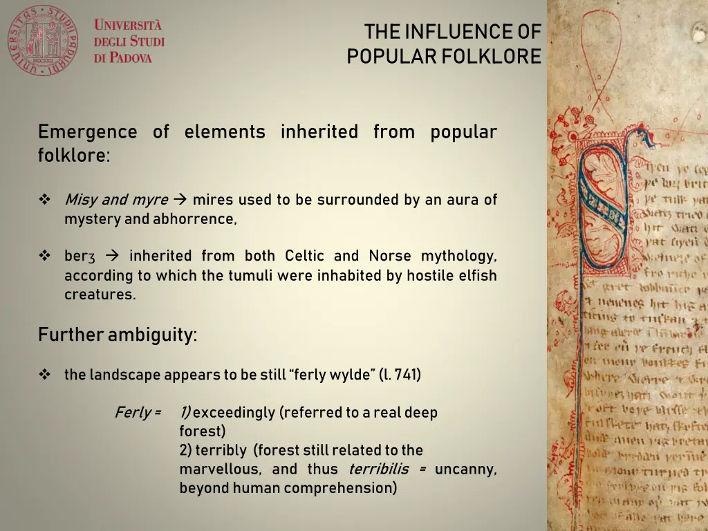 the influence of popular folklore 1