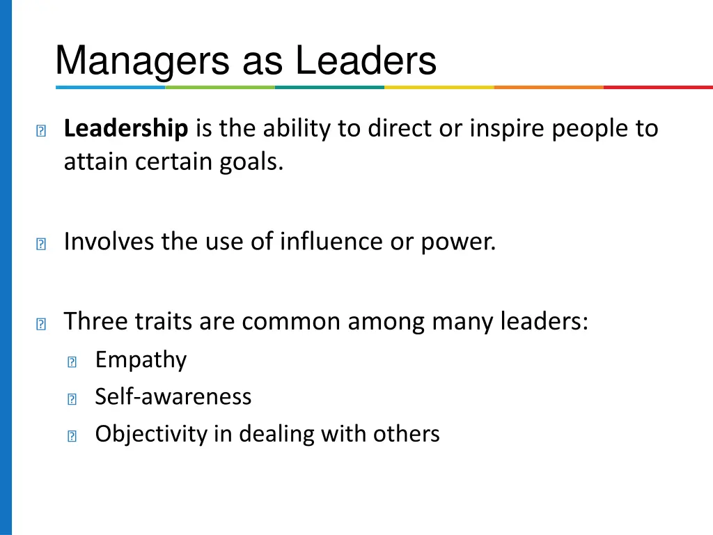 managers as leaders