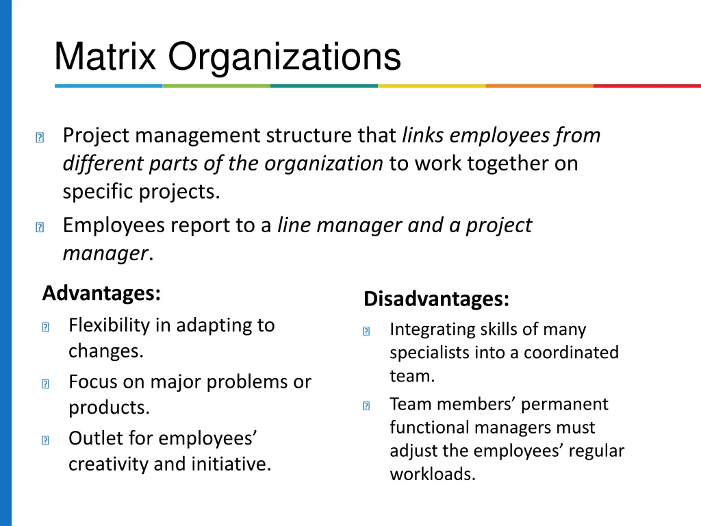 matrix organizations