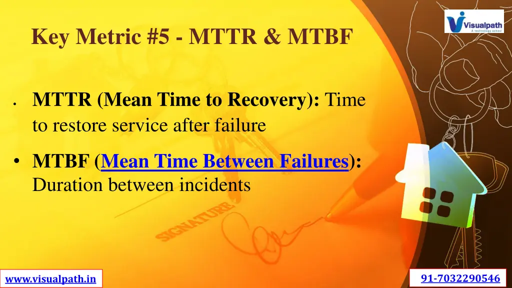 key metric 5 mttr mtbf