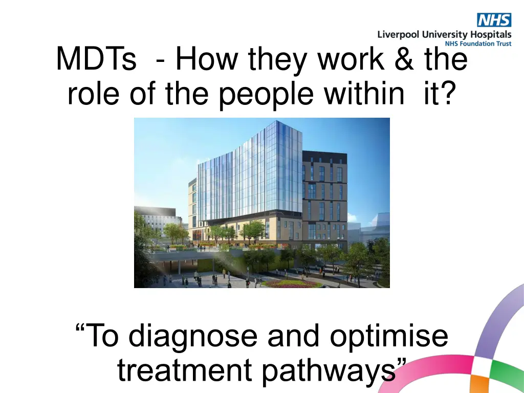 mdts how they work the role of the people within