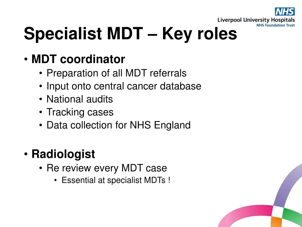 specialist mdt key roles 1