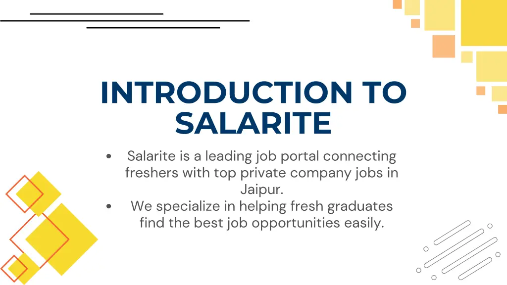 introduction to salarite salarite is a leading