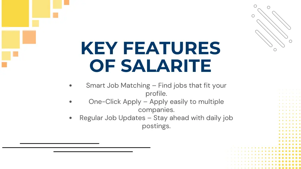 key features of salarite