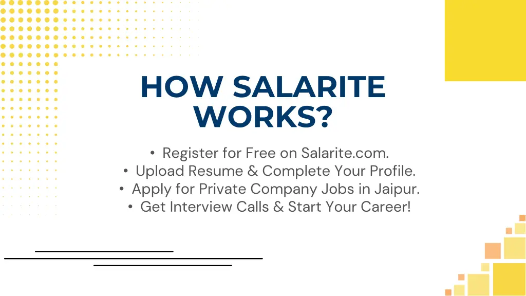 how salarite works