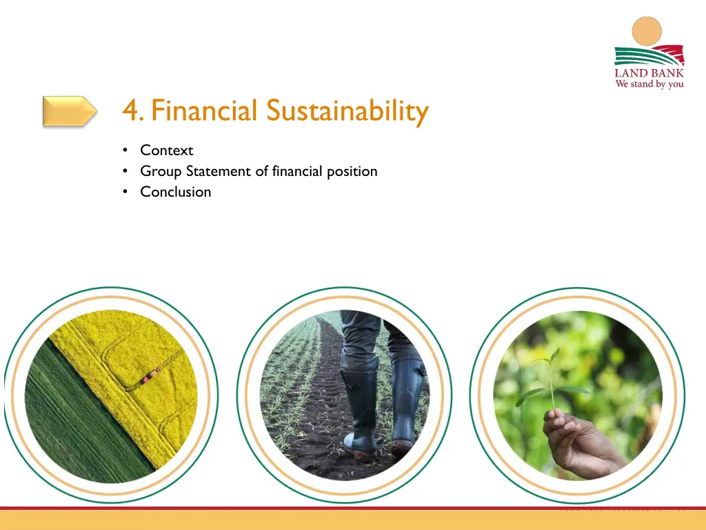 4 financial sustainability