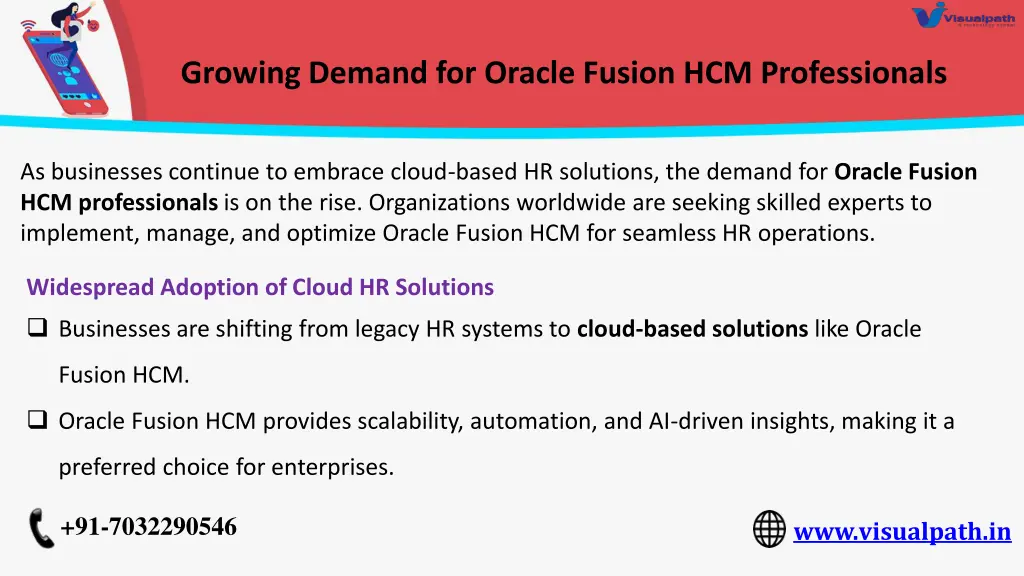growing demand for oracle fusion hcm professionals