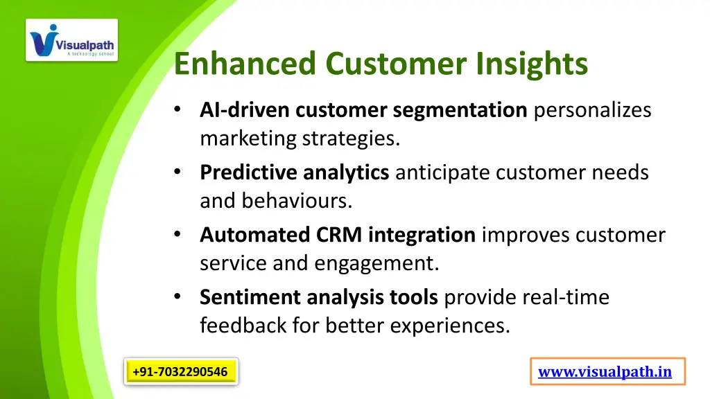 enhanced customer insights