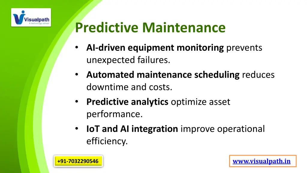 predictive maintenance
