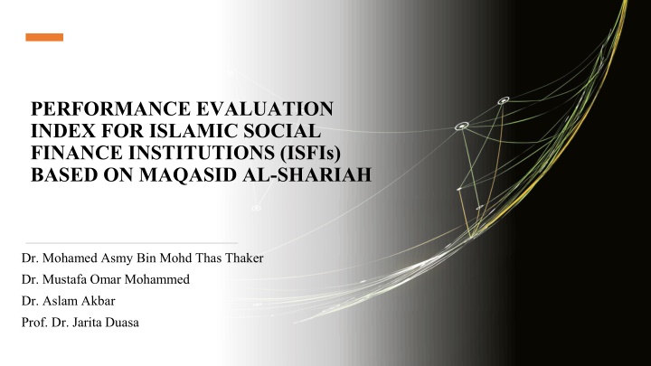 performance evaluation index for islamic social