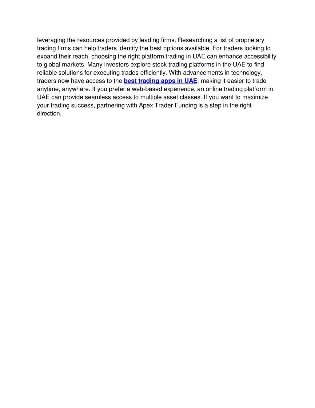 leveraging the resources provided by leading