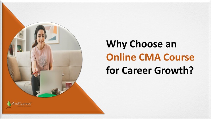 why choose an online cma course for career growth