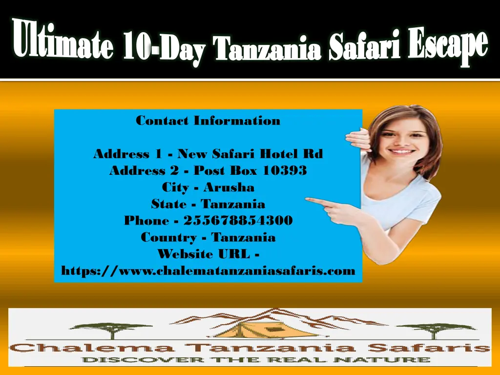 ultimate 10 day tanzania safari escape 4