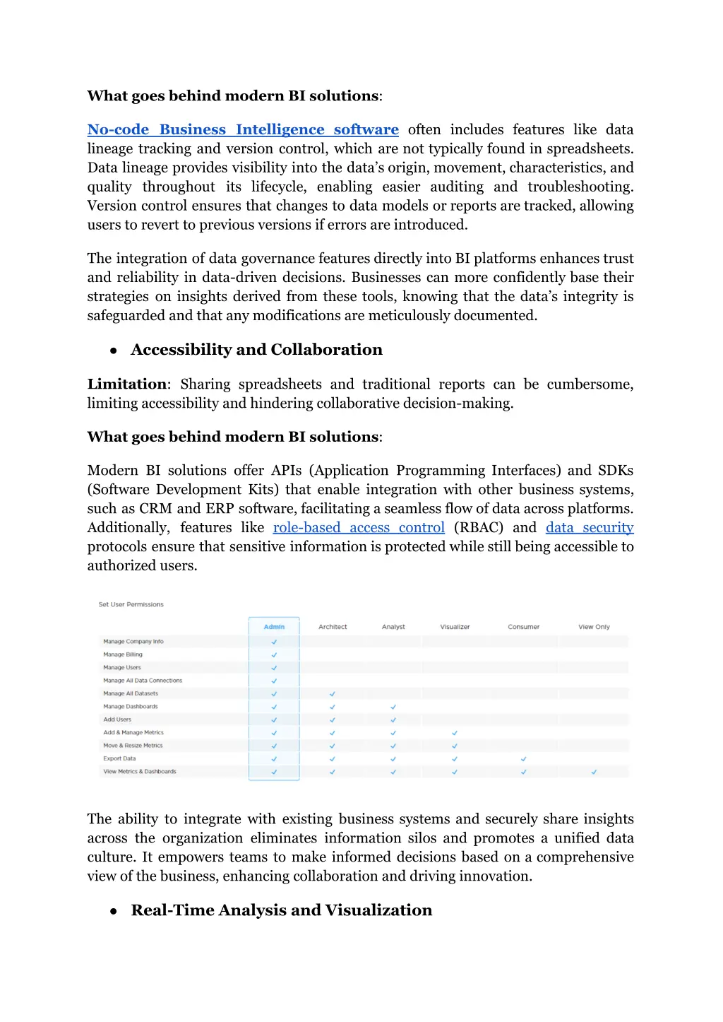 what goes behind modern bi solutions 1