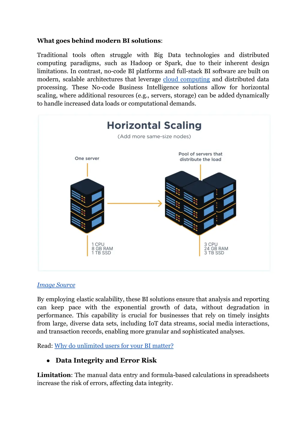 what goes behind modern bi solutions