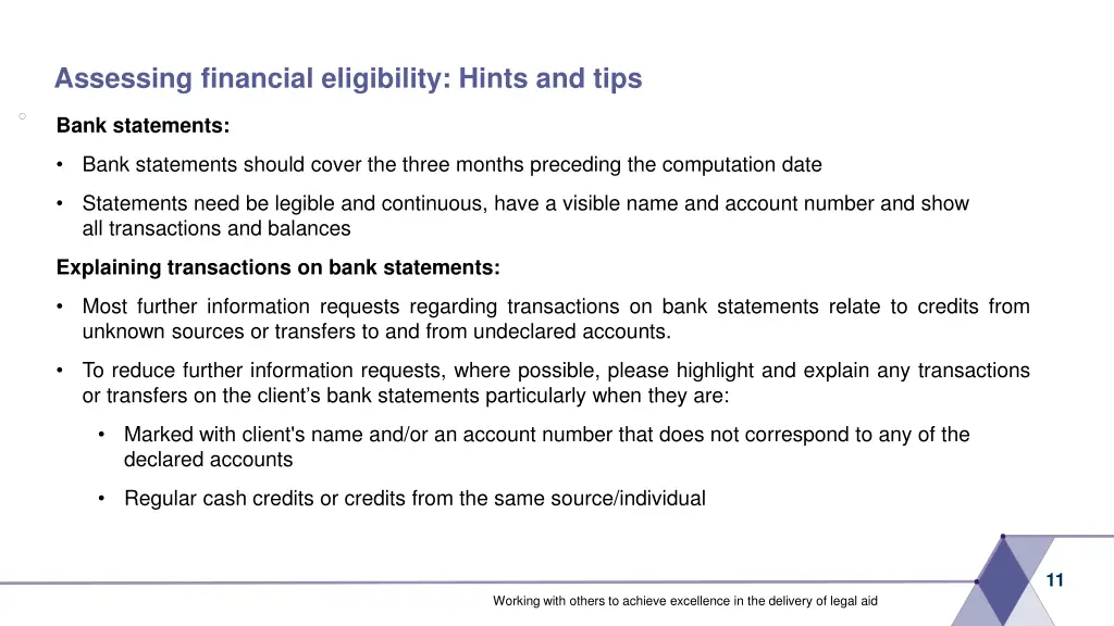 assessing financial eligibility hints and tips 5